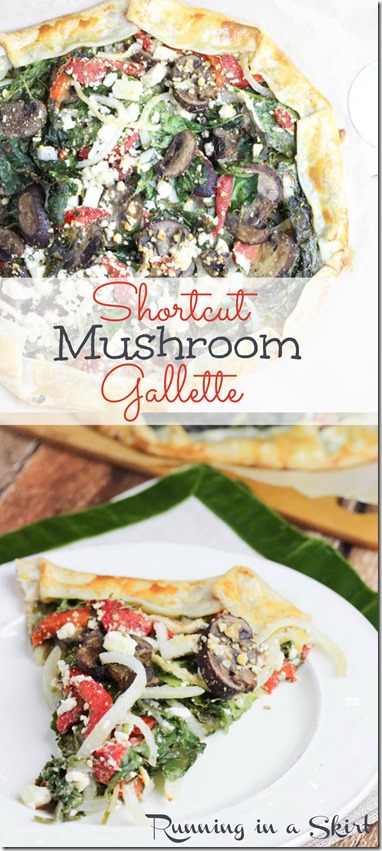 My Mushroom Gallette recipe looks pretty fancy, but today I&rsquo;m sharing a shortcut that will have this French inspired meal on your table in no time! 