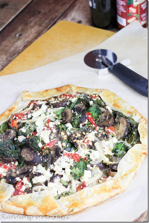My Mushroom Gallette recipe looks pretty fancy, but today I&rsquo;m sharing a shortcut that will have this French inspired meal on your table in no time! 