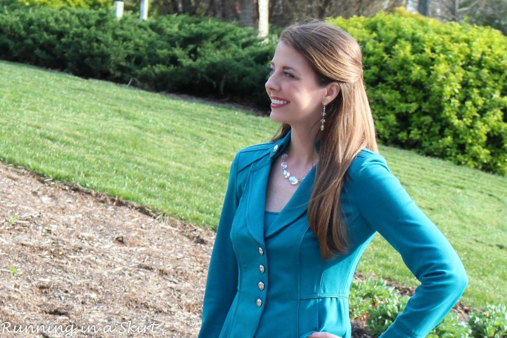 How to Pull off a Suit without looking frumpy! This professional look can still be fashionable! / Running in a Skirt