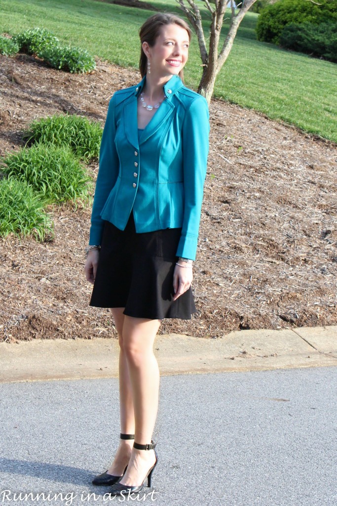 How to Pull off a Suit without looking frumpy! This professional look can still be fashionable! / Running in a Skirt