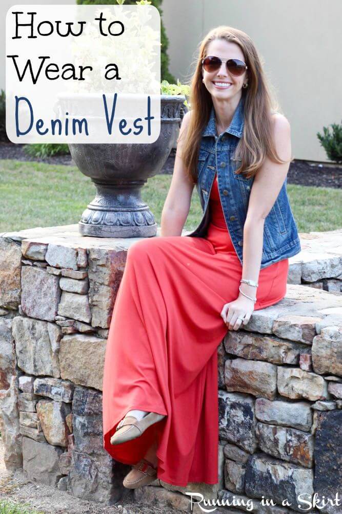 How to Wear a Denim Vest