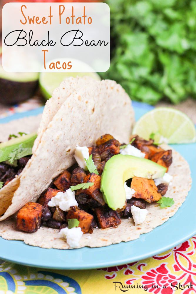 Sweet Potato and Black Bean Tacos