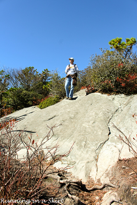 Hawksbill Mountain Hike, Linville Gorge in Western North Carolina, Tips, pictures and directions!/ Running in a Skirt