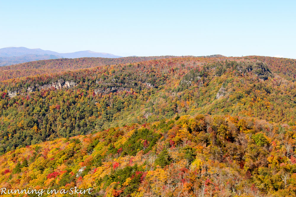 Hawksbill Mountain Hike, Linville Gorge in Western North Carolina, Tips, pictures and directions!/ Running in a Skirt