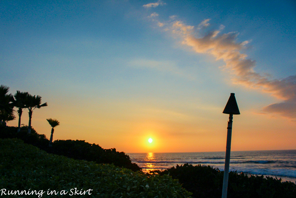Hilton Waikoloa Village Review sunset