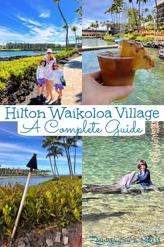 Hilton Waikoloa Village Review Pinterest Collage