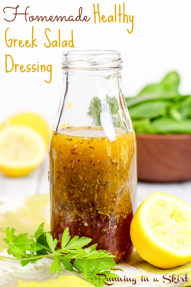 Healthy Greek Salad Dressing