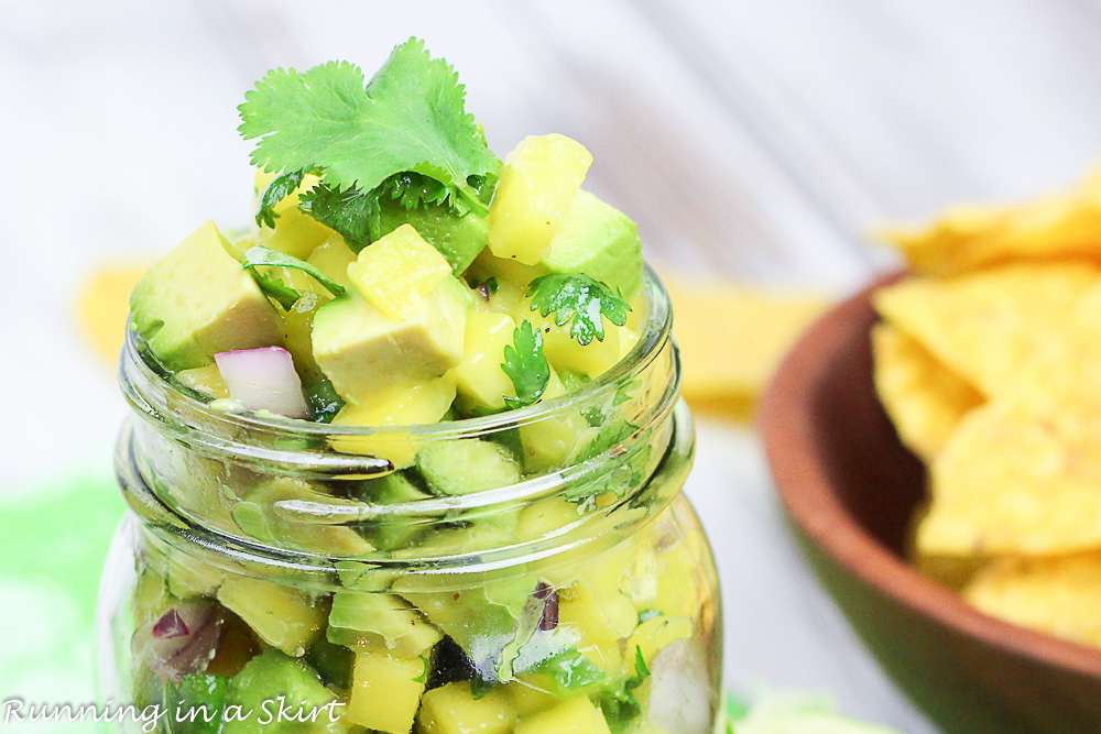6 Ingredient Mango and Avocado Salsa recipe 6 Ingredient Mango and Avocado Salsa recipe