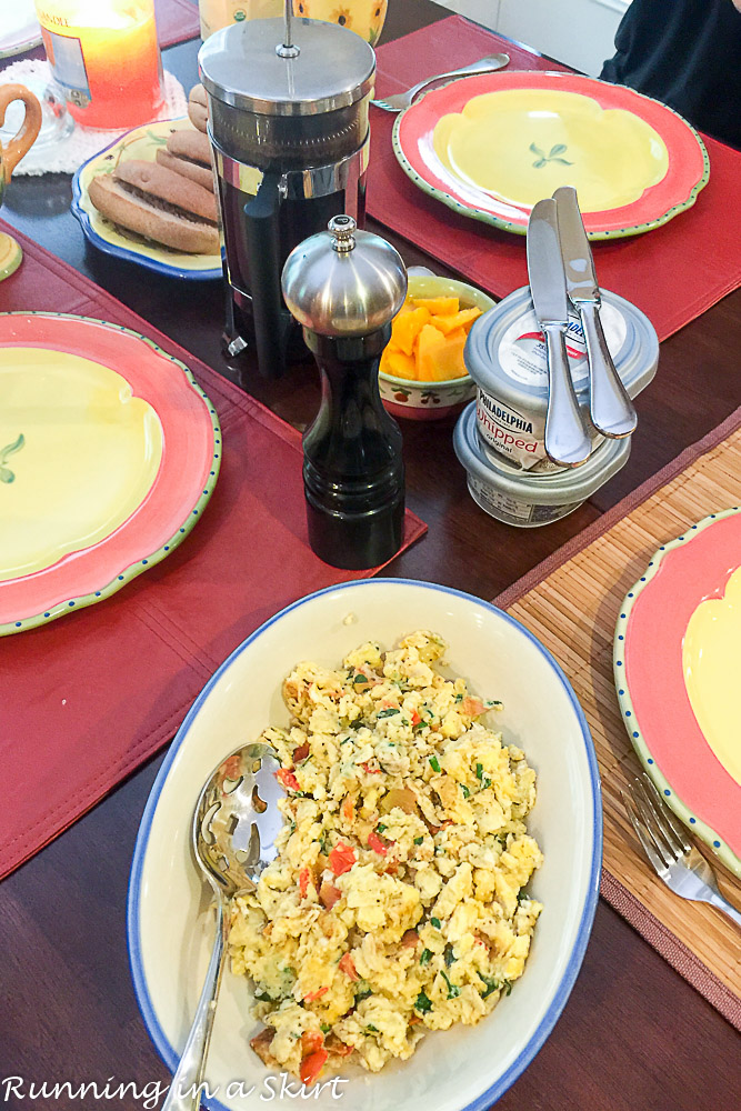 breakfast spread