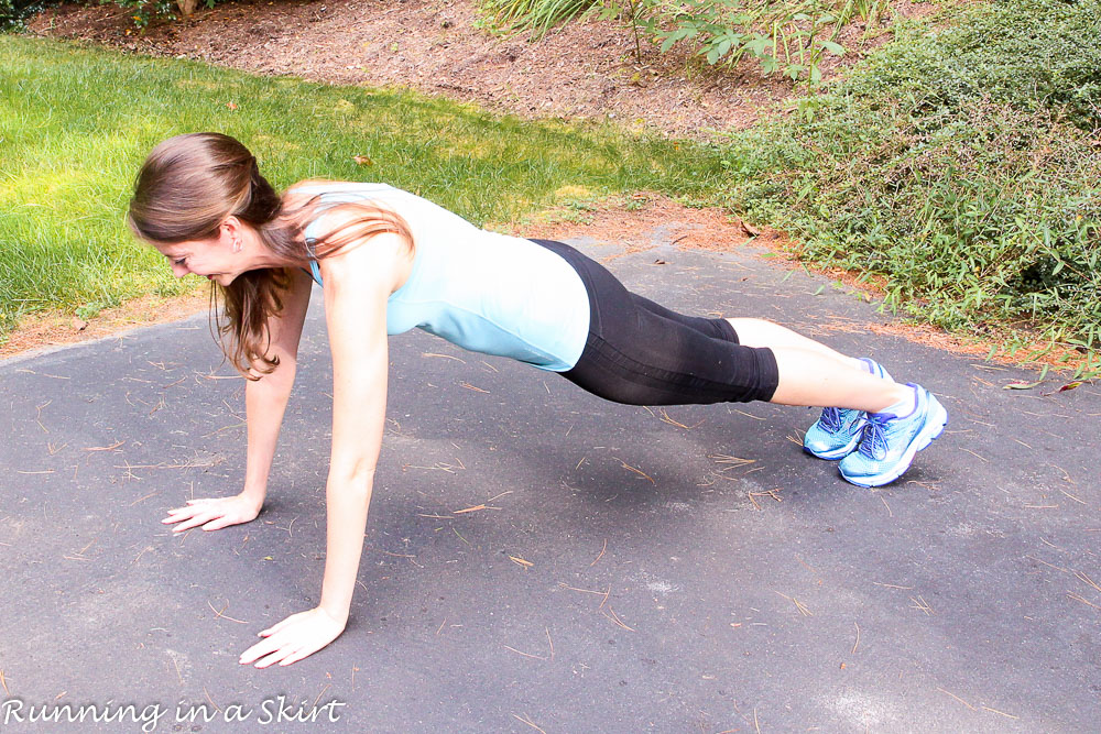 10 Minute Morning Wake Up Workout. Photo demonstrations on Running in a Skirt.