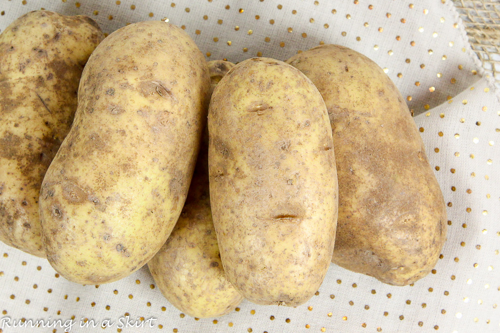 6 Ingredient Healthy Twice Baked Potato / Running in a Skirt