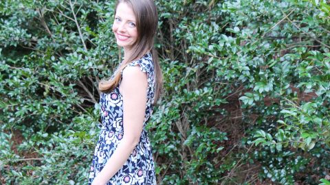 Floral Dress for Spring from LOFT / Running in a Skirt