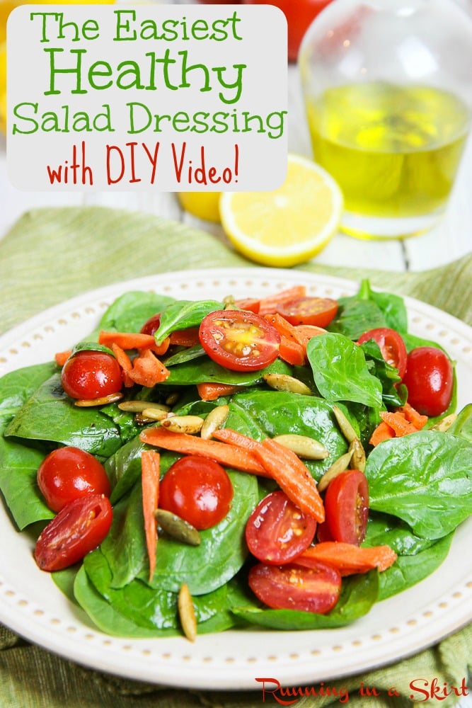 DIY salad with how-to video.