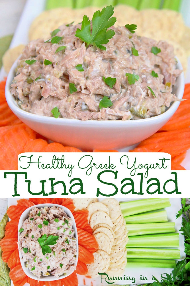Tuna Salad with Greek Yogurt Pinterest Pin