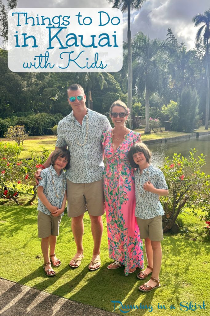 Top Things to do In Kauai with Kids pin