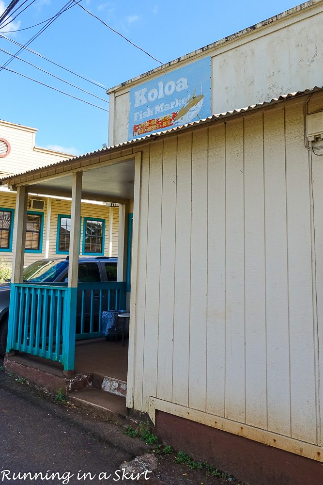 Koloa FIsh Market