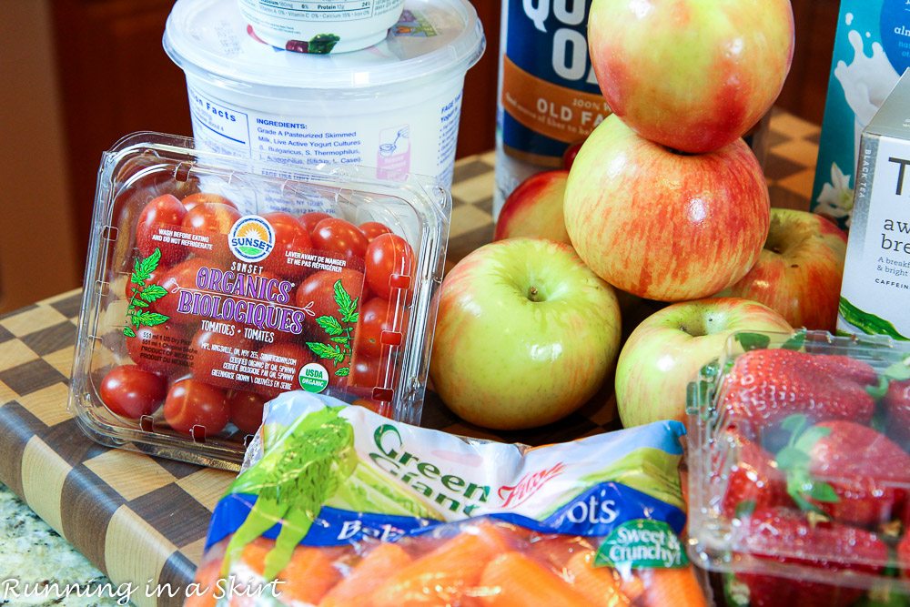 The Best Vegetarian Clean Eating Grocery List