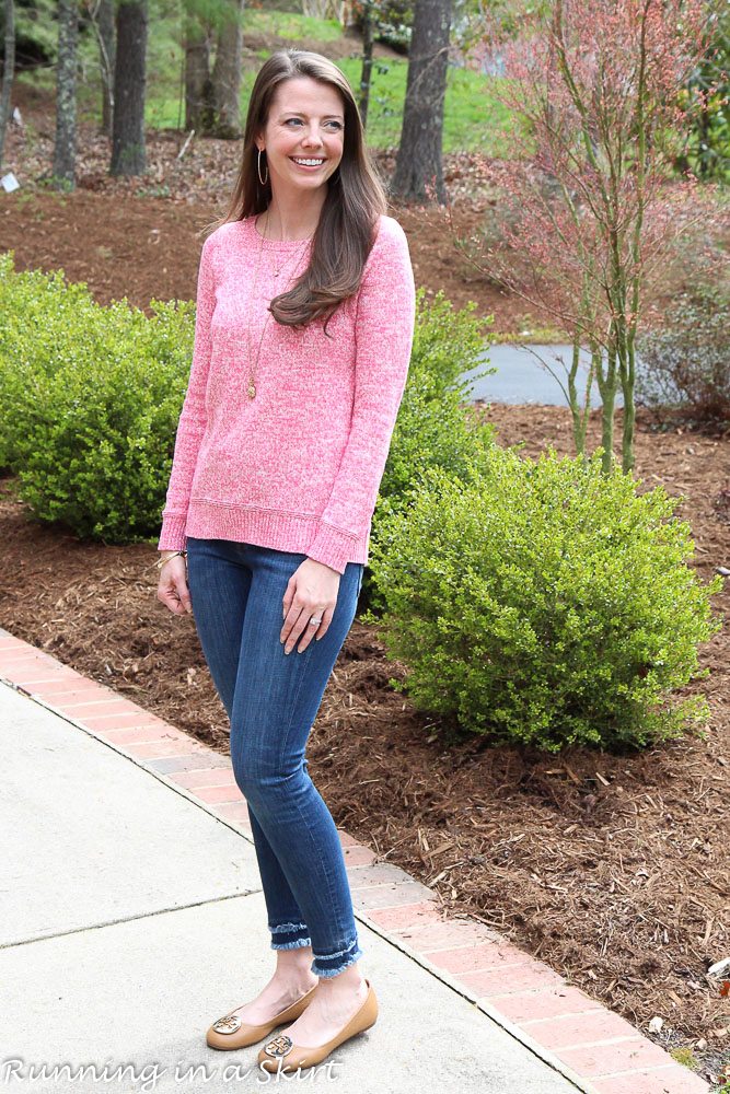 Pink Spring Sweater