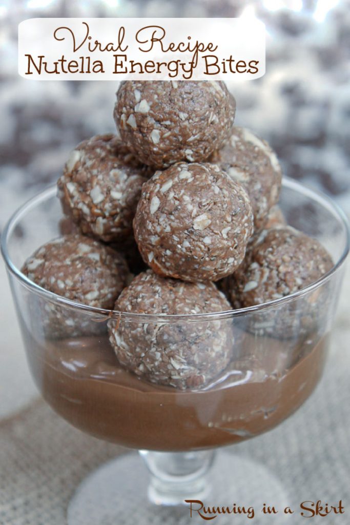 Nutella Energy Bites
