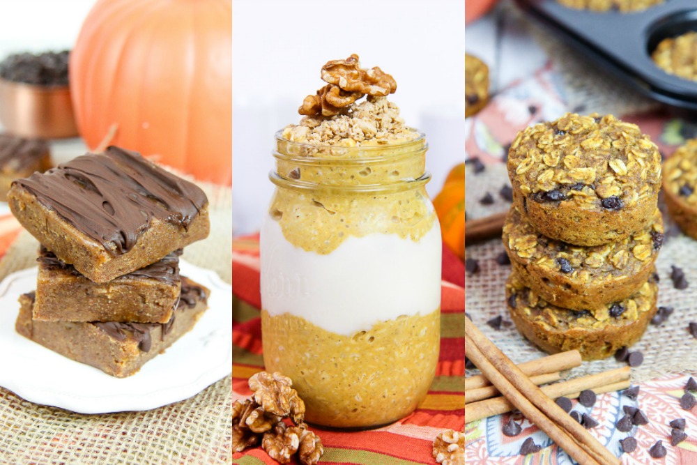 Healthy Pumpkin recipes for fall