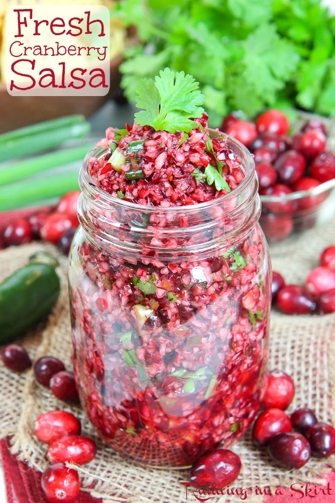 Cranberry Salsa Pinterest Pin
