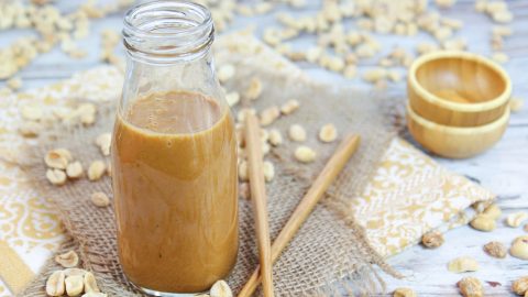 Healthy Thai Peanut Salad Dressing recipe