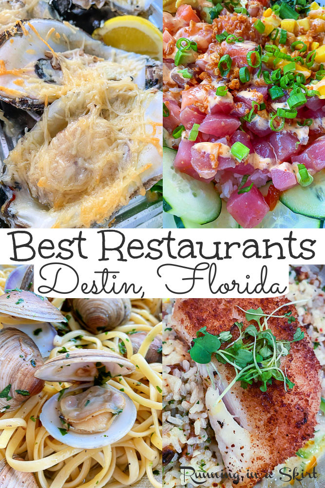 Best restaurants in Destin FL Pinterest Collage