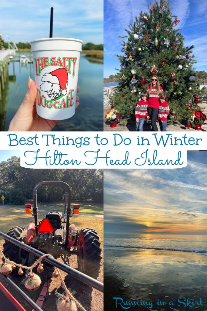 What to do in Hilton Head in December, Winter & Off Season pin