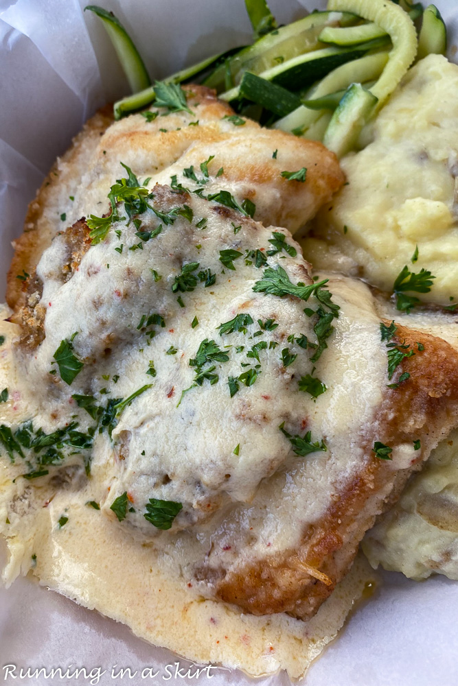 Long Island Cafe - Crab Encrusted Grouper