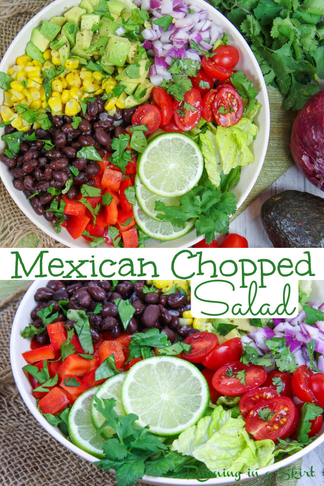 Mexican Chopped Salad via @juliewunder