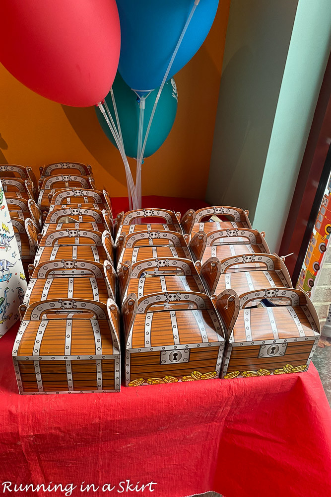 Pirate Birthday Party Favors