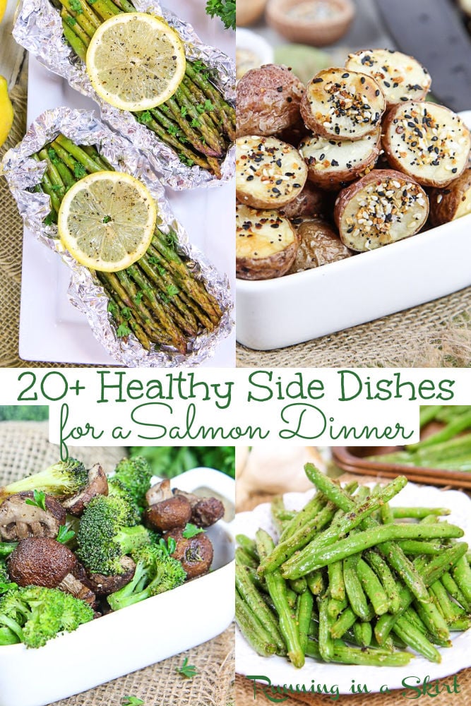 Best Side Dishes for Salmon Healthy Pinterest Pin