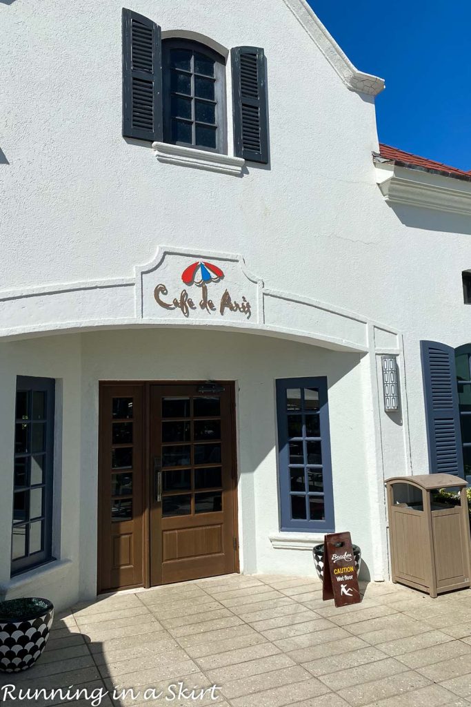 Beaches Turks and Caicos restaurants Cafe de Paris exterior