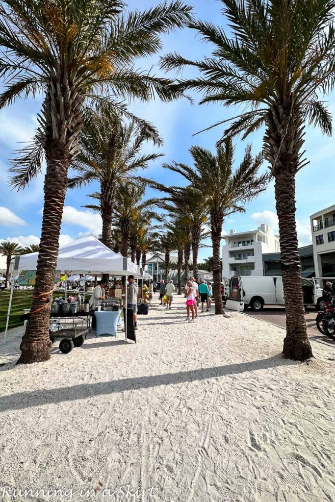 Watercolor Florida restaurants in Seaside - Seaside Farmer's Market