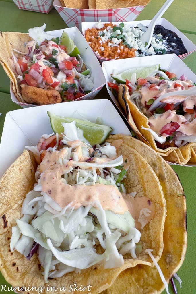 Bud & Alley's Taco Bar Tacos