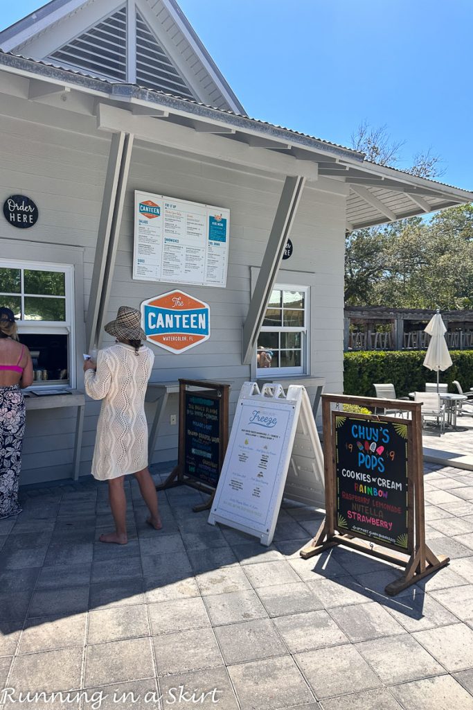 Watercolor Florida restaurants - The Canteen