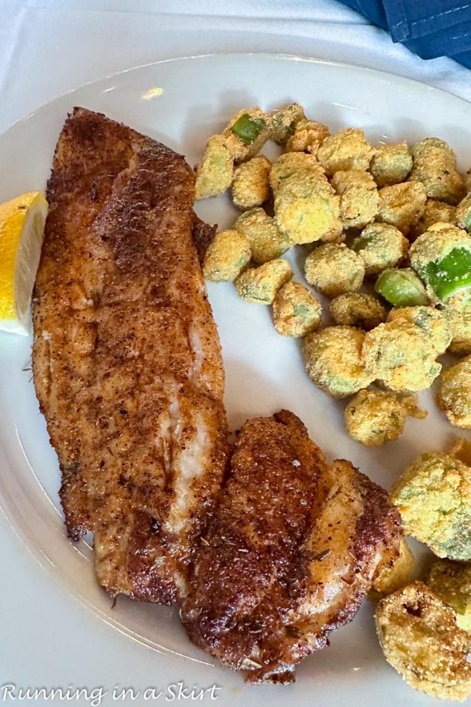 Grayton Seafood Company Blackened Fish