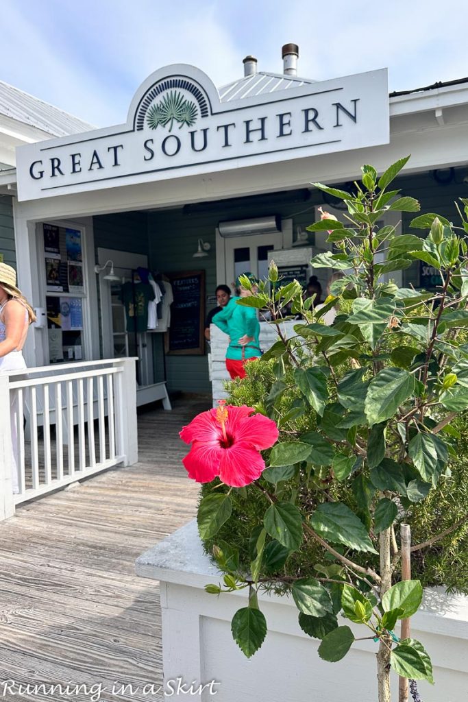 Watercolor Florida restaurants in Seaside - Great Southern