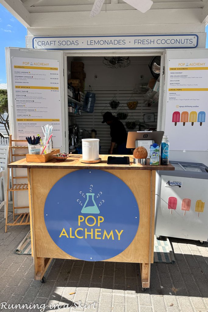 Watercolor Florida restaurants in Seaside - Pop Alchemy