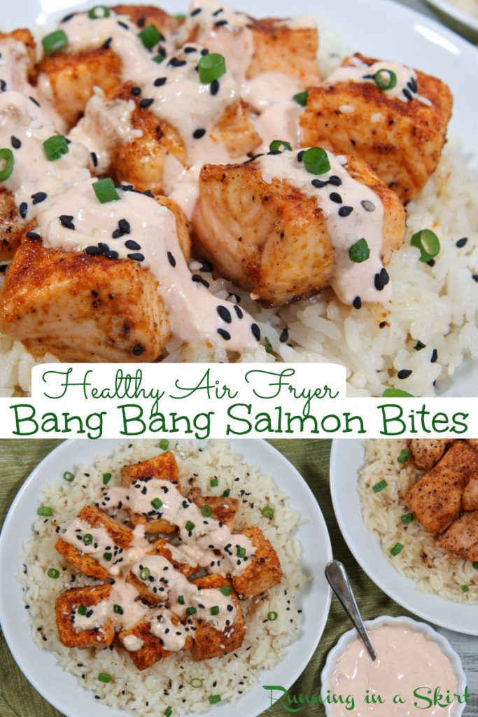 Bang Bang Salmon Bites Pinterest Pin