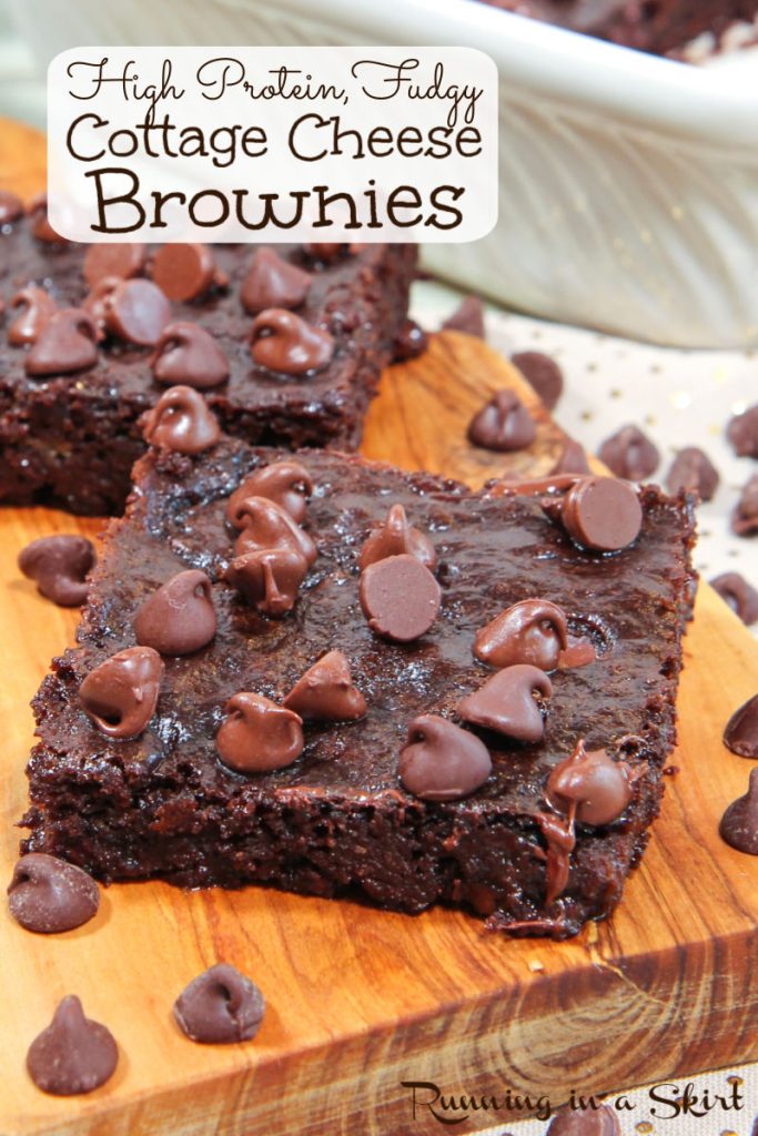 Cottage Cheese Brownies Pinterest Pin