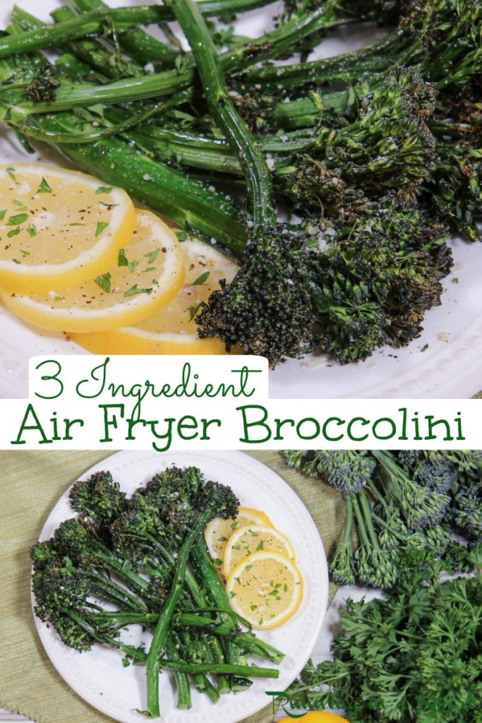Air Fryer Broccolini Pinterest Pin