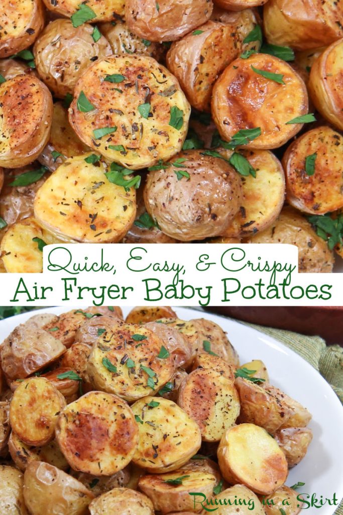 Air Fryer Baby Potatoes Pinterest Pin