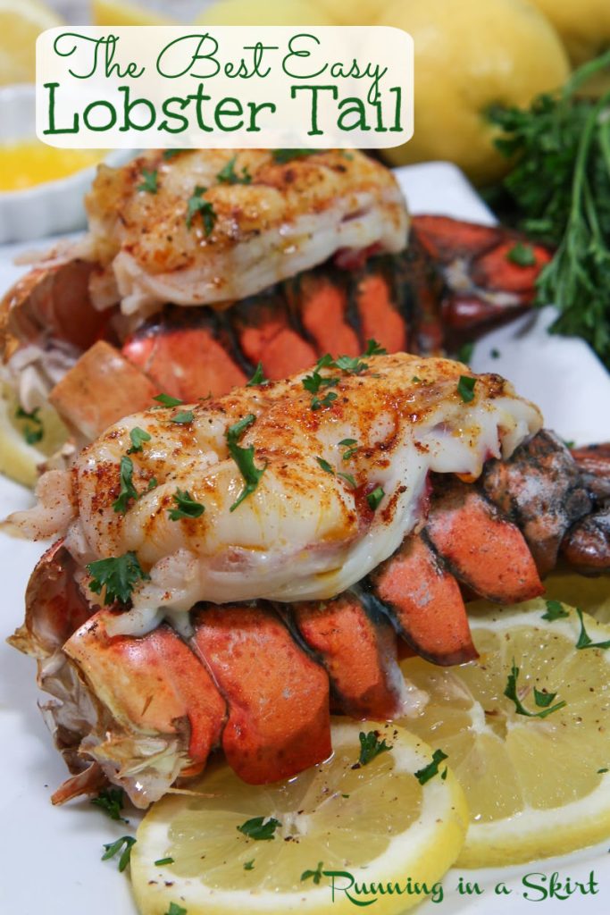 Broiled Lobster Tail recipe Pin