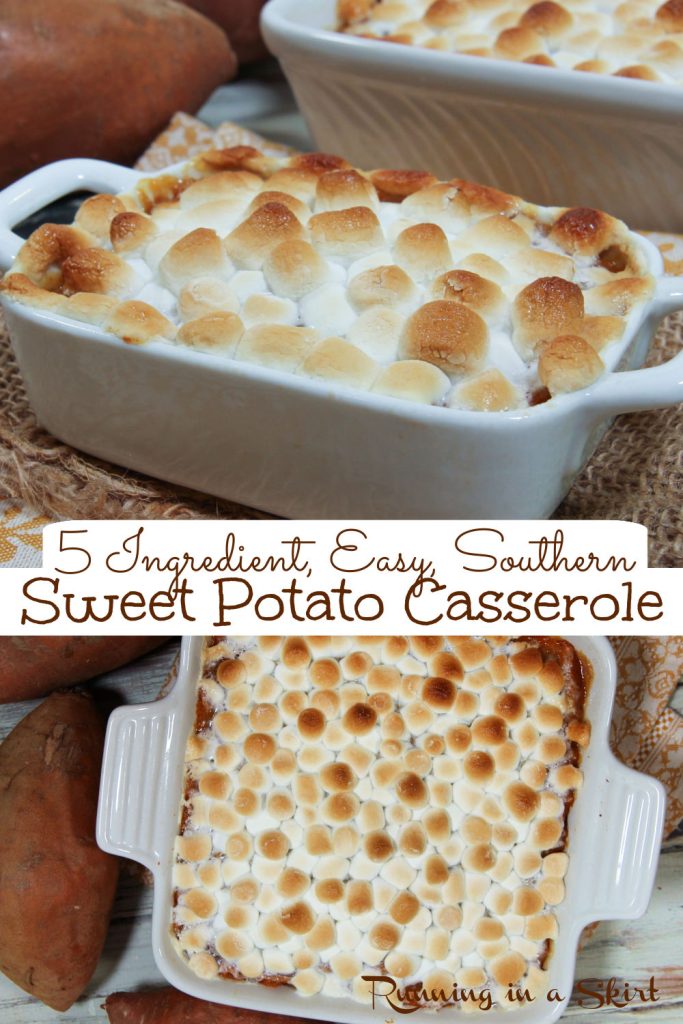 Best Sweet Potato Casserole with Marshmallows Pin