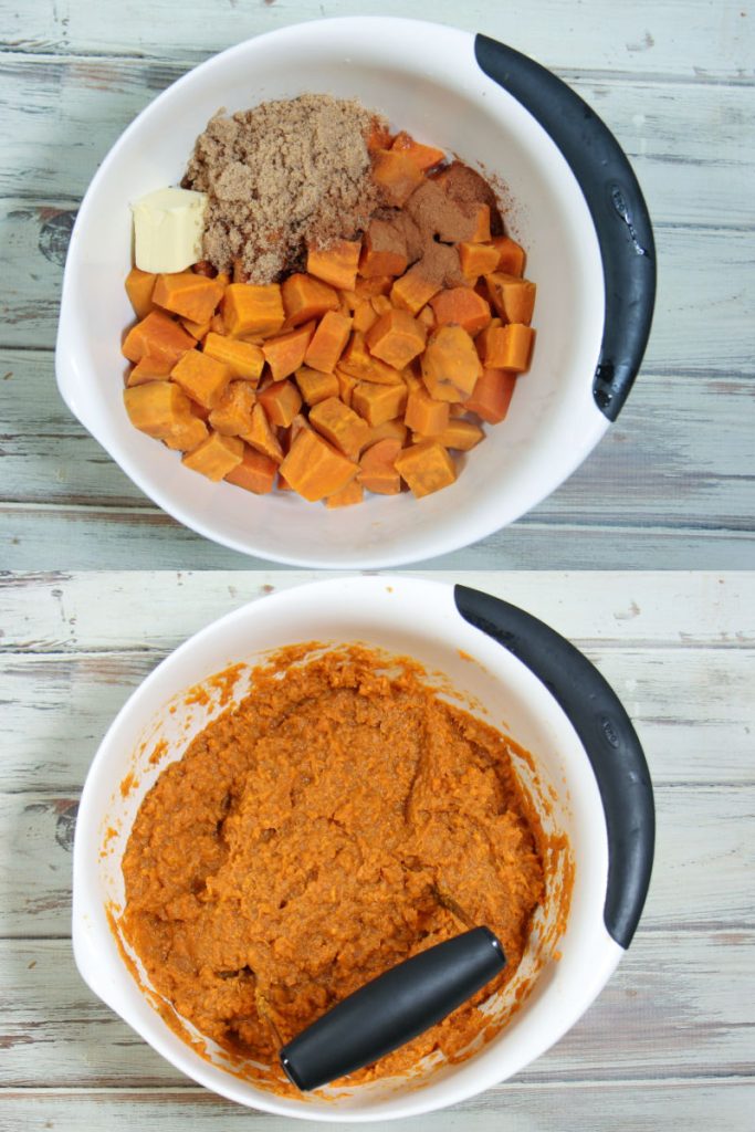 Best Sweet Potato Casserole with Marshmallows process photo
