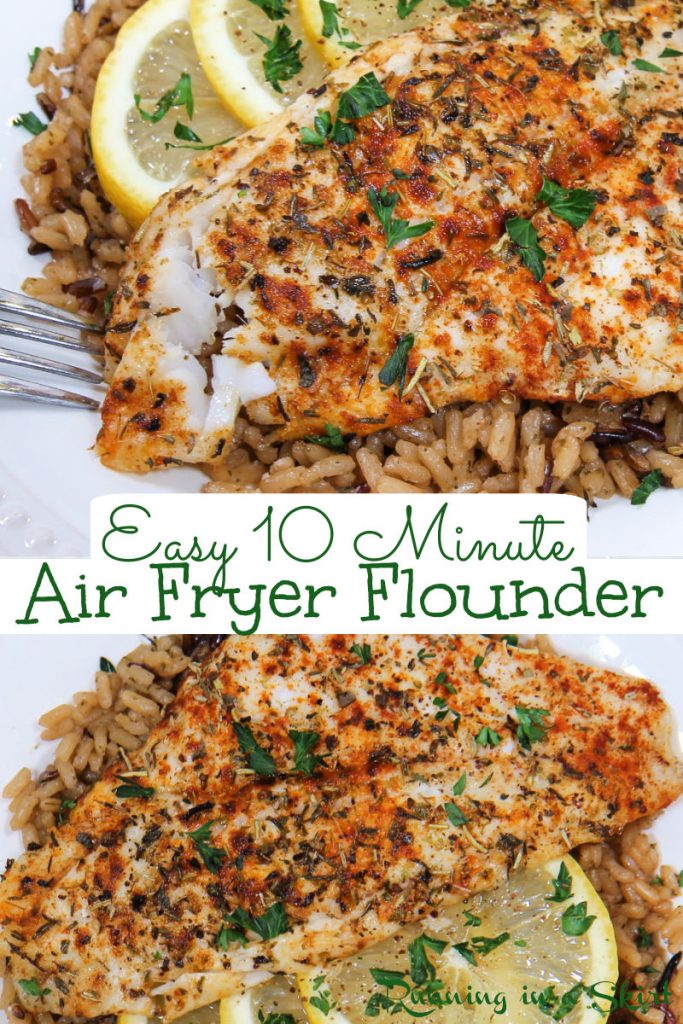 Air Fryer Flounder Pinterest Pin