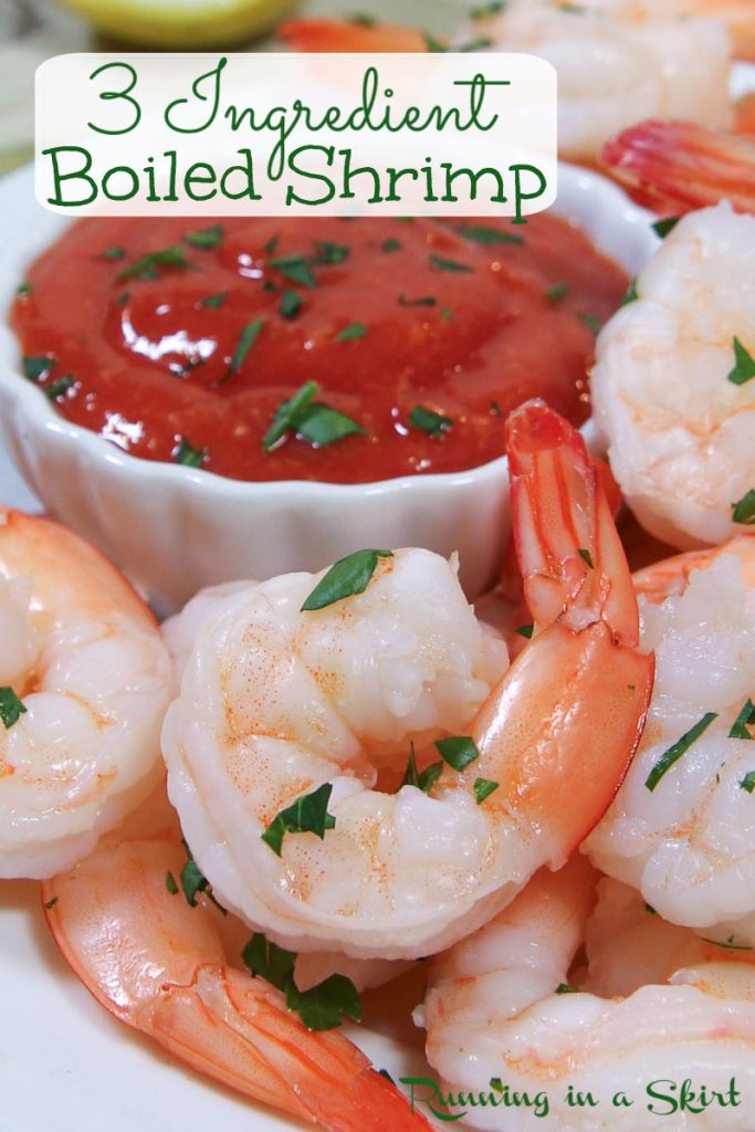 Boiled Shrimp recipe Pinterest Pin