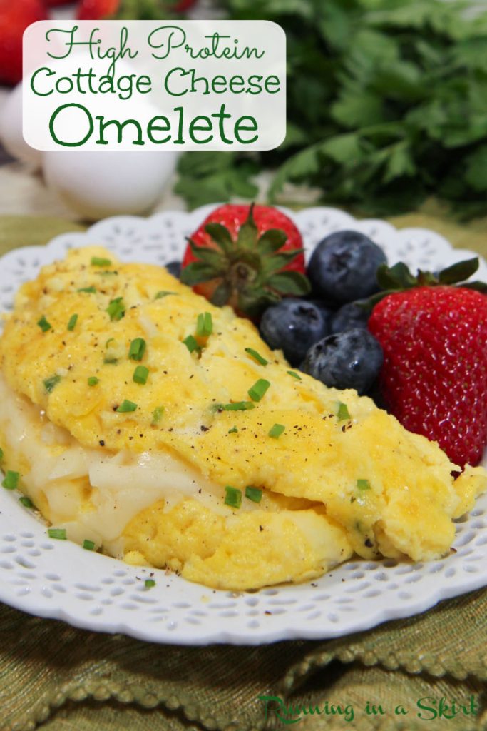 Cottage Cheese Omelet Pinterest Pin
