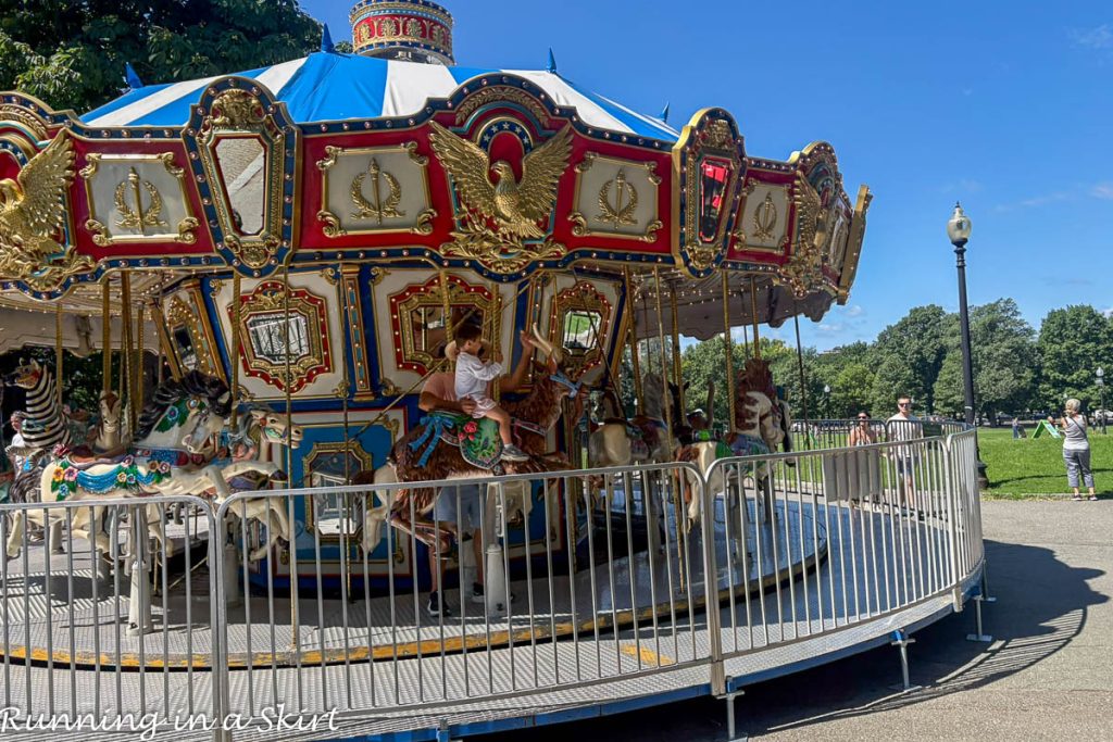 Kids on the Greenway Carousel 